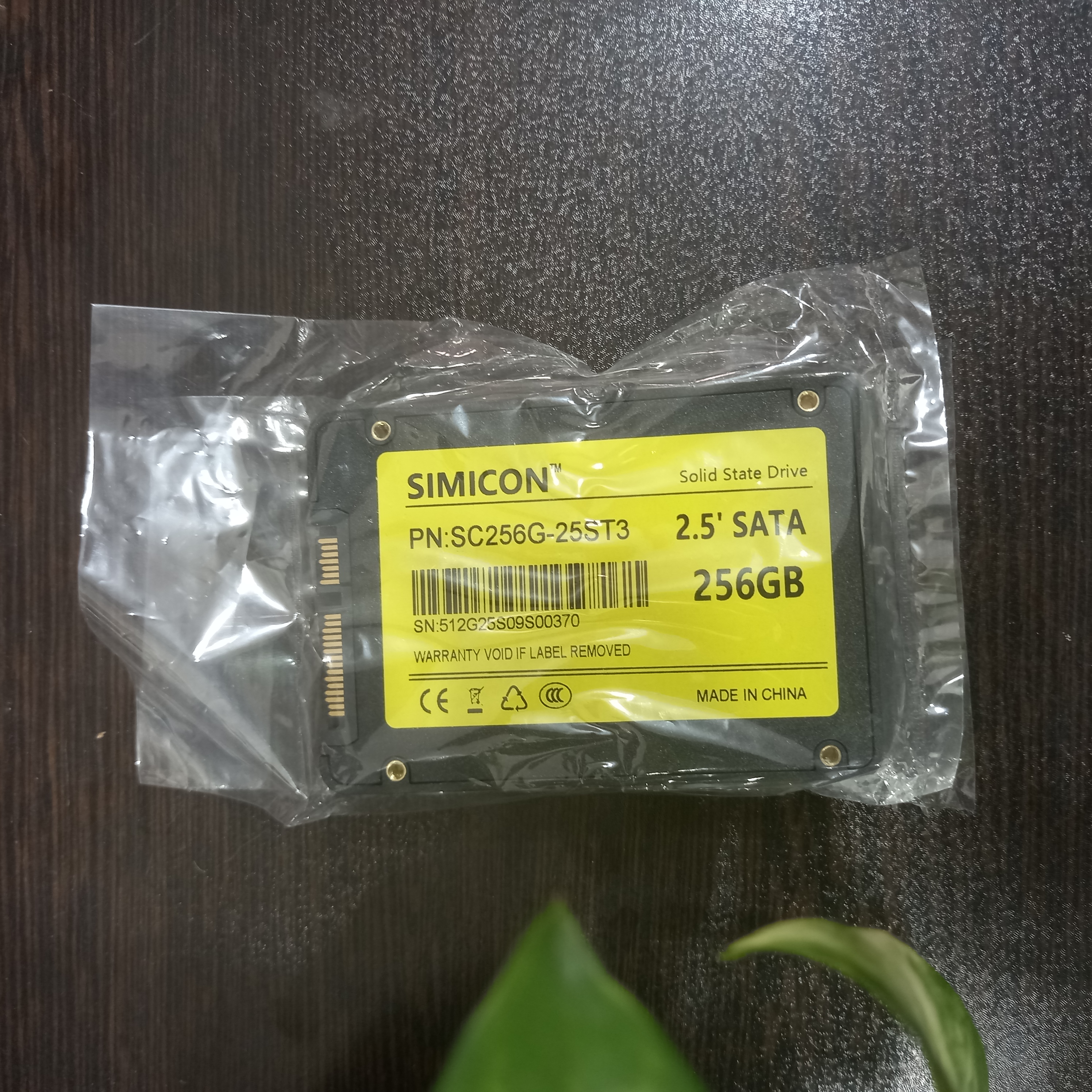 حافظه اینترنال اس اس دی ساتا برند simicon مدل SD256 با ظرفیت 256 گیگ