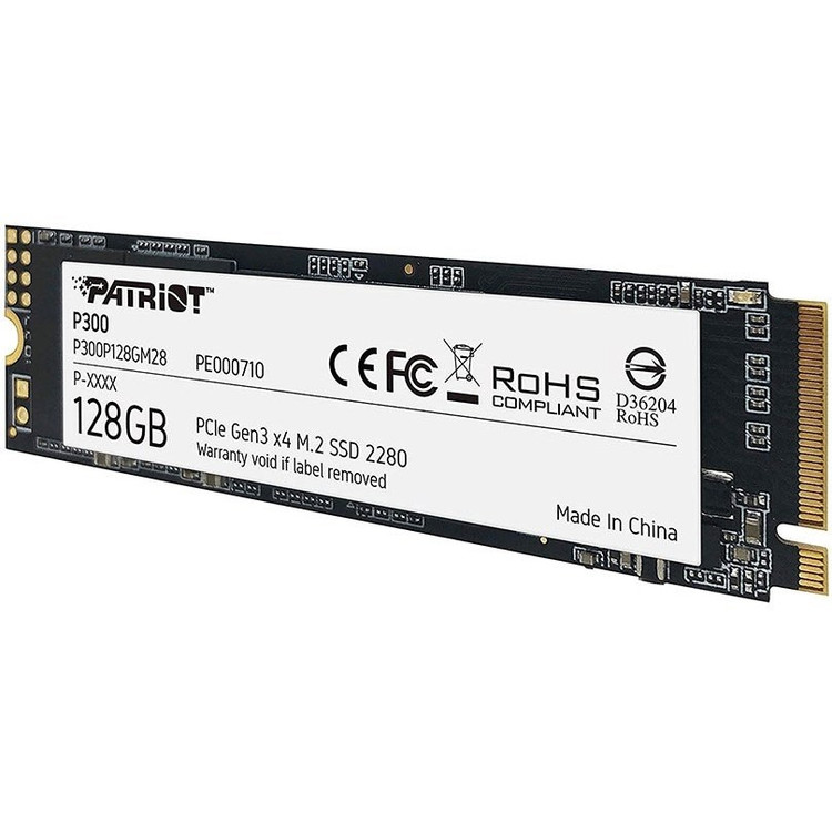 حافظه اس اس دی اینترنال پاتریوت P300 M.2 2280 NVMe ظرفیت 128 گیگابایت