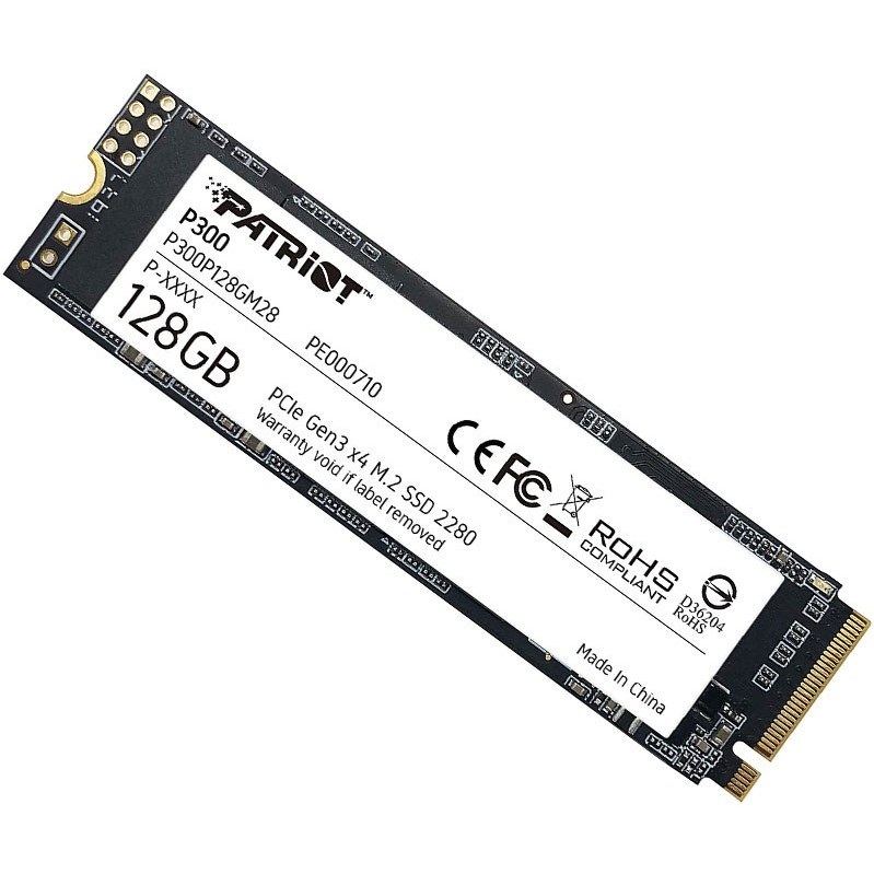 حافظه اس اس دی اینترنال پاتریوت P300 M.2 2280 NVMe ظرفیت 128 گیگابایت