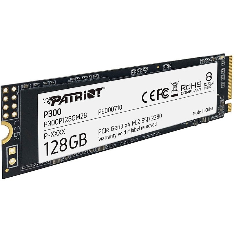 حافظه اس اس دی اینترنال پاتریوت P300 M.2 2280 NVMe ظرفیت 128 گیگابایت