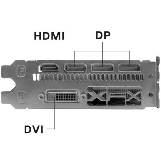 کارت گرافیک ایکس اف ایکس مدل RX 590 GME حافظه 8 گیگابایت استوک