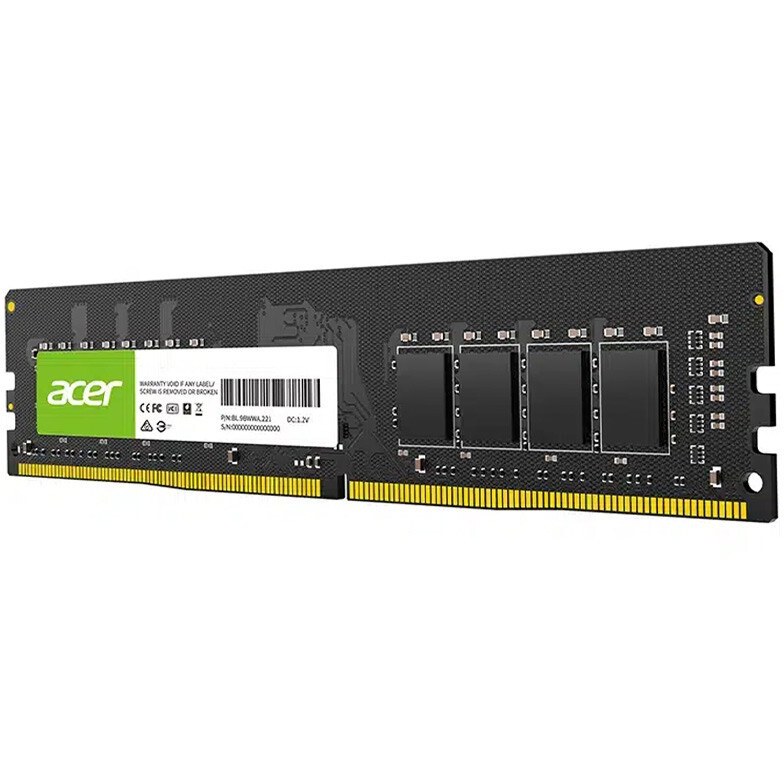 رم کامپیوتر ایسر تک کاناله مدل UD100 فرکانس 3200 مگاهرتز DDR4 تایمینگ CL22 حافظه 8 گیگابایت