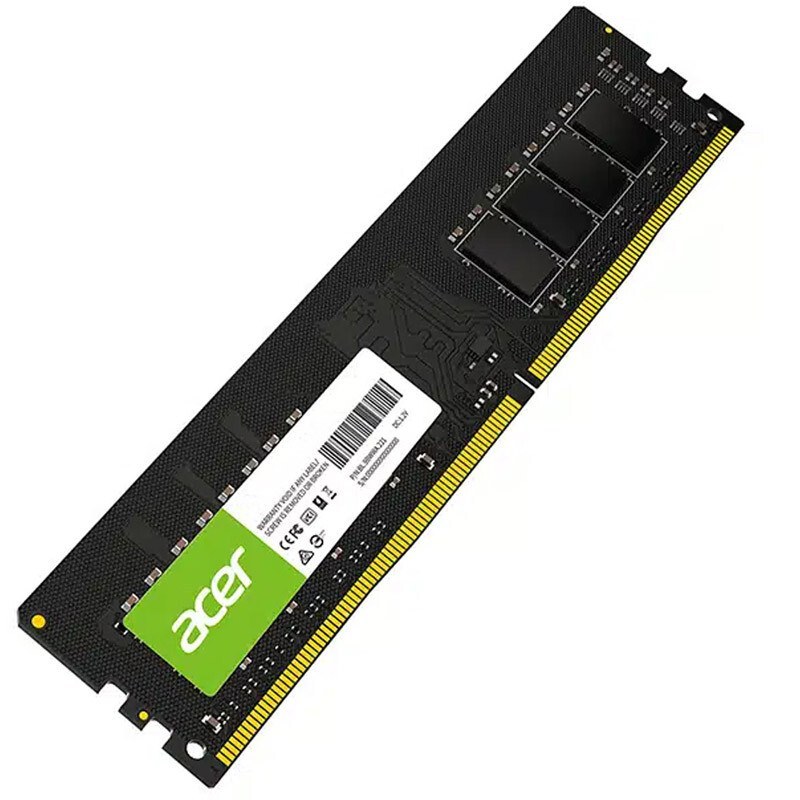 رم کامپیوتر ایسر تک کاناله مدل UD100 فرکانس 3200 مگاهرتز DDR4 تایمینگ CL22 حافظه 8 گیگابایت