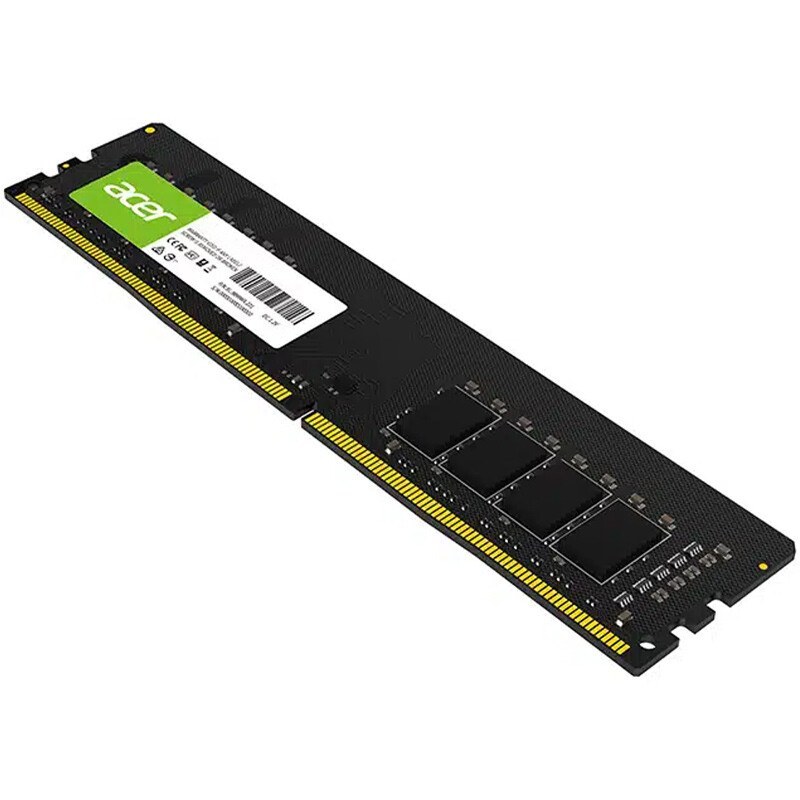رم کامپیوتر ایسر تک کاناله مدل UD100 فرکانس 3200 مگاهرتز DDR4 تایمینگ CL22 حافظه 8 گیگابایت