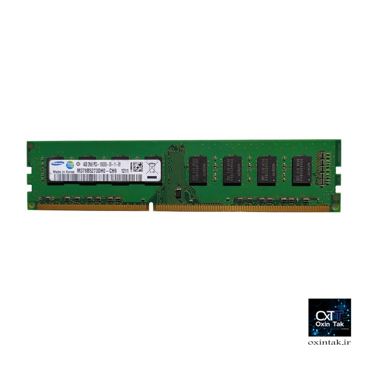 رم کامپیوتر سامسونگ 4GB مدل DDR3 باس 1333MHZ/10600 کره KR M378B5273DH0-CH9 1124 تایمینگ CL9