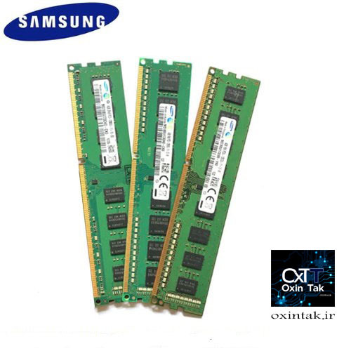 رم کامپیوتر سامسونگ 4GB مدل DDR3 باس 1333MHZ/10600 کره KR M378B5273DH0-CH9 1124 تایمینگ CL9