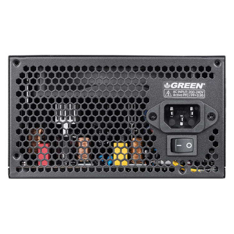 منبع تغذیه کامپیوتر 400W وات گرین مدل GP400A-ECO D