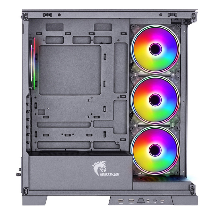 کیس کامپیوتر گیمینگ گرین مدل GRIFFIN G8