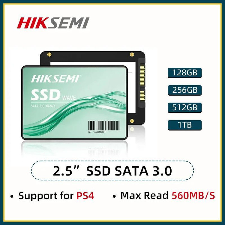 اس اس دی اینترنال SATA هایکسمی مدل WAVE S ظرفیت یک ترابایت