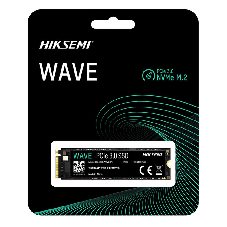 اس اس دی اینترنال PCIe Gen3 x4 هایک سمی مدل WAVE P ظرفیت 256 گیگابایت