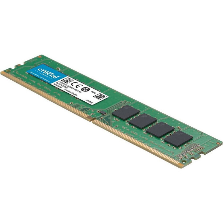 رم دسکتاپ کروشیال DDR4 تک کاناله 8 گیگابایت 3200 مگاهرتز CL22 U-DIMM ولتاژ 1.2 ولت مدل PC4-25600