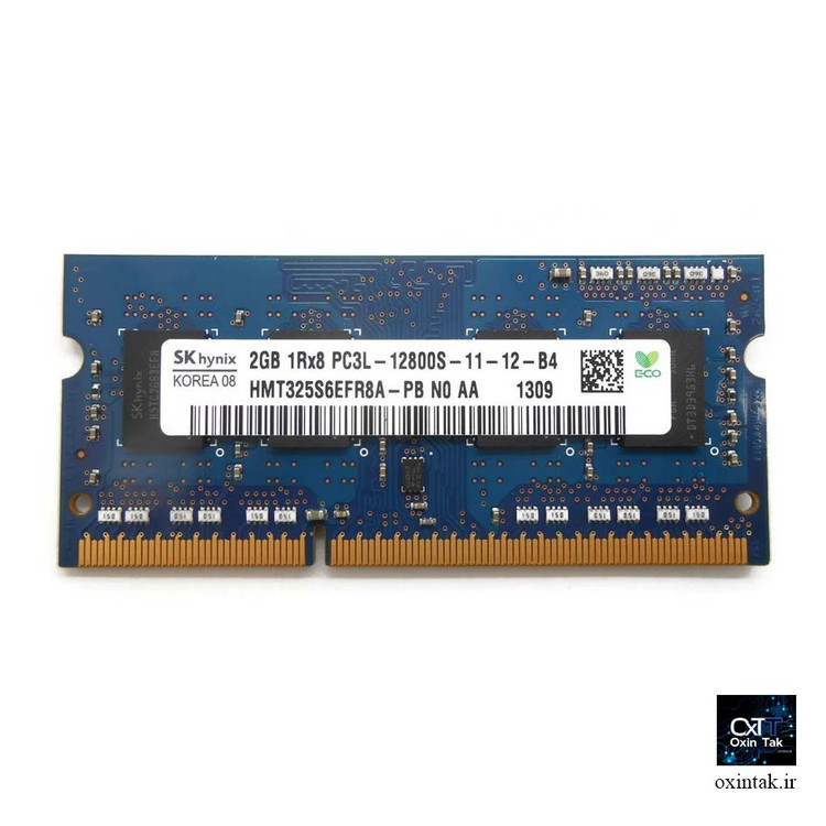 رم لپ تاپ DDR3L تک کاناله 1600 مگاهرتز CL11 اس کی هاینیکس مدل PC3L ظرفیت 2 گیگابایت price report