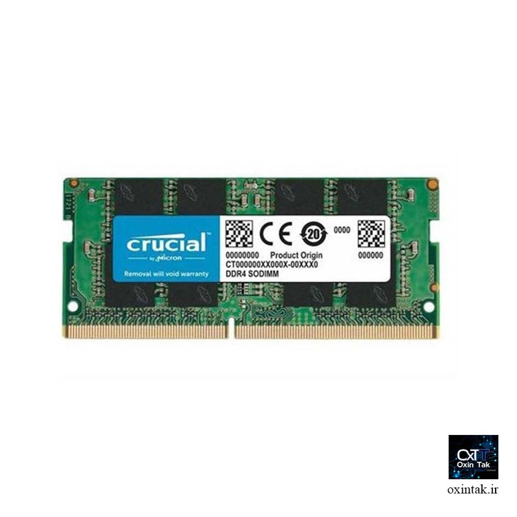 رم لپ تاپ CRUCIAL DDR4 4GB 2666MHz CL19