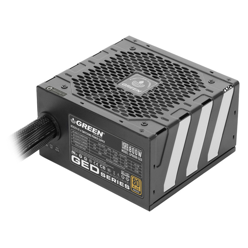 منبع تغذیه کامپیوتر گرین مدل GP800A-GED - کارکرده