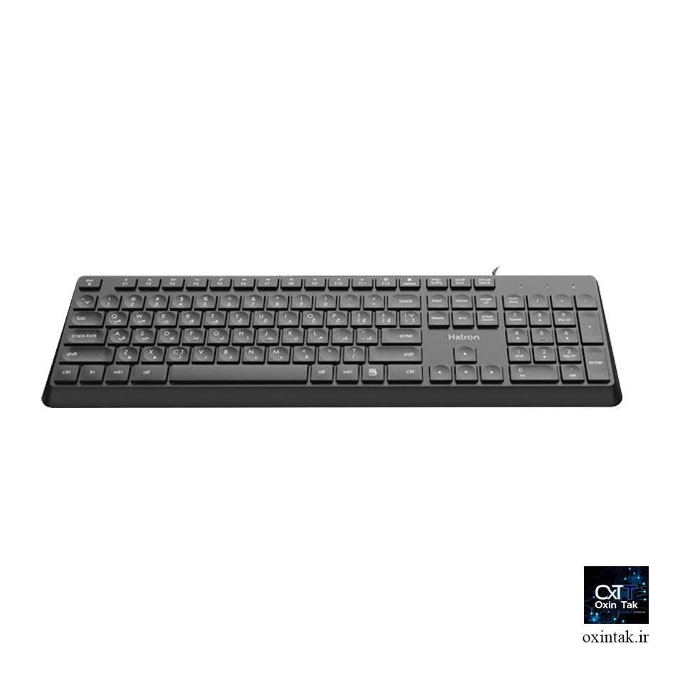 کیبورد هترون مدل HK190 با سیم
