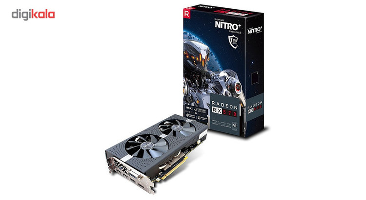 کارت گرافیک سافایر مدل NITRO PLUS RX570 8 GB-کارکرده