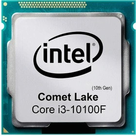 پردازنده کامپیوتر اینتل مدل Core i3-10100F Comet Lake استوک